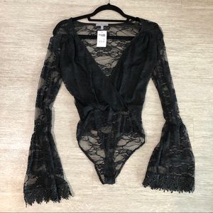 Black Lace Bodysuit